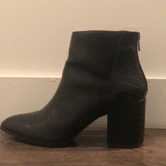 jillian black leather steve madden